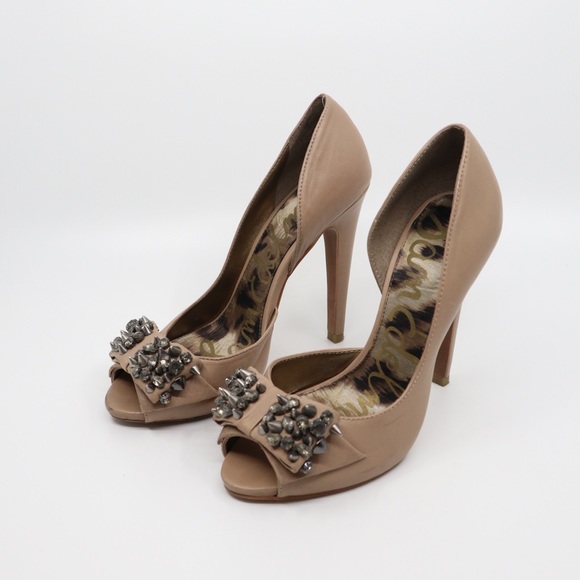 Sam Edelman Lorna Spike Bow Pumps - size 6 - Picture 2 of 4
